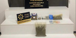 Kocaeli'de uyuşturucu operasyonunda 3 şüpheli tutuklandı