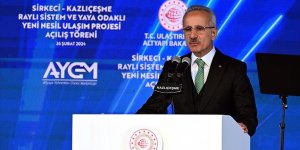 Uraloğlu: Sirkeci-Kazlıçeşme Hattı'nı sil baştan yaparak yeniden İstanbul'a kazandırdık