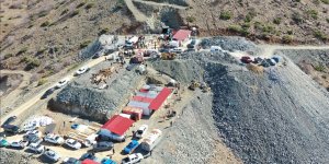 Elazığ'da krom madeninde göçük meydana geldi