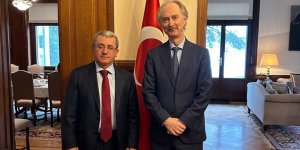 Dışişleri Bakan Yardımcısı Yıldız, BM Suriye Özel Temsilcisi Pedersen ile görüştü