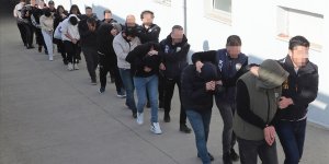 Adana merkezli "Sibergöz-23" operasyonlarında yakalanan 74 zanlı tutuklandı