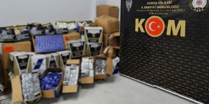 Konya'da flaş kaçakçılık operasyonu