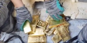 Bakan Yerlikaya, Van'da 88 kilogram kaçak külçe altın ele geçirildiğini duyurdu