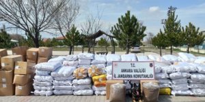 Ankara'da 28 milyon lira değerinde kaçak tütün ele geçirildi!