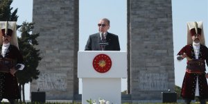 ERDOĞAN 18 Mart Çanakkale Deniz Zaferi'nin 109. Yıl Dönümü Töreni'nde