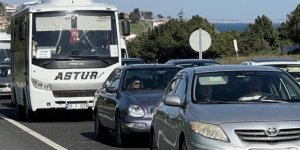 Tekirdağ-İstanbul kara yolunda bayram tatili yoğunluğu yaşanıyor