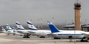 İsrail'in Ben Gurion Havalimanı'nda uçuşlar yeniden başladı