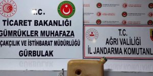 Gürbulak'ta sıvı uyuşturucu ele geçirildi!