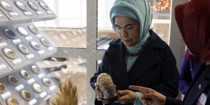 Emine Erdoğan'dan Ankara'daki dünyanın en büyük üçüncü tohum gen bankasına ziyaret