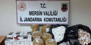 MERSİN'de "Kaçak Makaron" Operasyonu