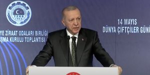 Erdoğan, '14 Mayıs Dünya Çiftçiler Günü' programında konuştu..
