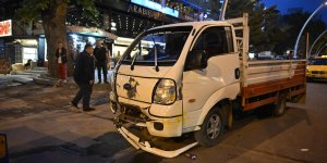 Ankara'da kamyonet 11 araca çarptı!