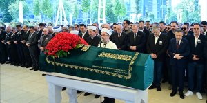 Cumhurbaşkanı Erdoğan, Özer Uçuran Çiller'in cenaze törenine katıldı