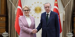 CUMHURBAŞKANI Erdoğan ve Akşener görüşmesi