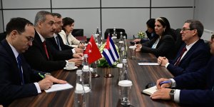Bakan Fidan, Rusya'da Küba Dışişleri Bakanı Parrilla ile görüştü