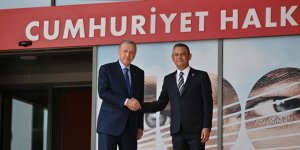 Cumhurbaşkanı Erdoğan'ın, CHP Genel Başkanı Özel'i ziyareti sona erdi