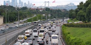 İstanbul'da tatil sonrası haftanın ilk iş gününde trafik akışı sakin