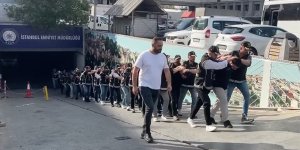 İstanbul ile İzmir'de "Kuyu-7" operasyonlarında yakalanan 33 zanlı adliyede