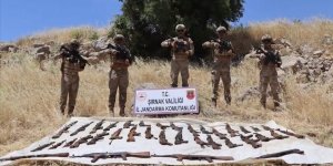 Şırnak'taki "Bozdoğan-49" operasyonunda 36 piyade tüfeği ele geçirildi