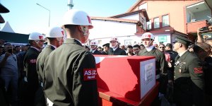 Şehit Astsubay Kıdemli Çavuş Talay, Sakarya'da son yolculuğuna uğurlandı