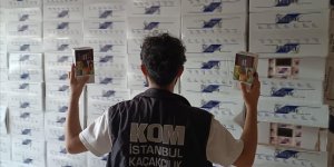 İstanbul'da 3 zanlı, 5 ton 220 kilogram kaçak tütün ile yakalandı