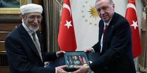 Cumhurbaşkanı Erdoğan, Faslı filozof Taha Abdurrahman'ı kabul etti