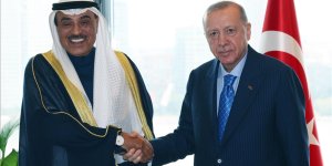 Cumhurbaşkanı Erdoğan, Kuveyt Veliaht Prensi Al-Sabah'ı kabul etti