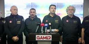 AFAD Başkanı Okay Memiş, kuvvetli yağışlara ilişkin Zonguldak'ta açıklama yaptı
