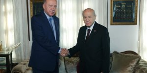 Cumhurbaşkanı Erdoğan, MHP Genel Başkanı Bahçeli ile görüştü