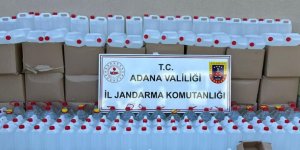 Adana'da 1475 litre kaçak içki ele geçirildi!