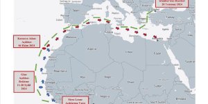 İçişleri Bakanlığından, Kanarya Adaları yakınlarında 4 ton kokain ele geçirilen gemiye ilişkin açıklama