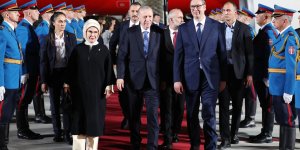 Cumhurbaşkanı Erdoğan Sırbistan'da..