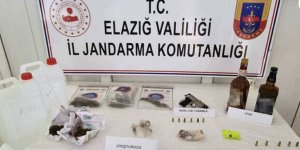 Elazığ'da kaçak içki ve uyuşturucu operasyonu: 8 Gözaltı