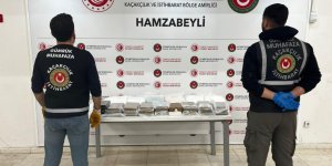 Hamzabeyli Gümrük Kapısı'nda 103 milyon lira değerinde uyuşturucu ele geçirildi!