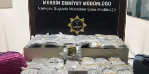 Mersin ve Adana'daki uyuşturucu operasyonlarında 33 kilogram esrar ele geçirildi