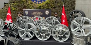 İstanbul'da kaçak lastik ve jant operasyonu