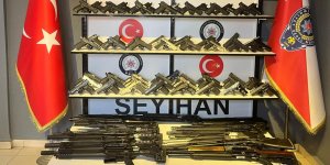 Adana'da 101 ruhsatsız silah ele geçirildi!
