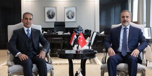 Dışişleri Bakanı Fidan, Irak Yüksek Yargı Konseyi Başkanı Zeydan ile görüştü