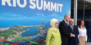 Erdoğan, Brezilya'da G20 Liderler Zirvesi'nin yapılacağı alana geldi