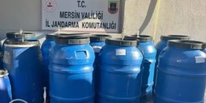 MERSİN'de 3 ton 140 litre sahte içki ele geçirildi