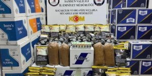 Samsun'da 1.29 Milyon Kaçak Makaron Ele Geçirildi