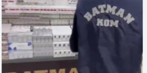 Batman'da 9 Bin Paket Kaçak Sigara Ele Geçirildi