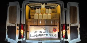 Aydın'da 1,6 TON etil alkol geçirildi