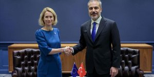 Bakan Fidan, AB Dış İlişkiler ve Güvenlik Politikası Yüksek Temsilcisi Kallas ile görüştü