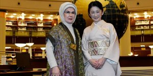 Emine Erdoğan'dan Japonya Veliaht Prensesi Akishino ile görüşmesine ilişkin paylaşım