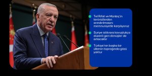 Cumhurbaşkanı Erdoğan: Kalbimizin bir yarısı Gaziantep, Hatay ise diğer yarısı Halep'tir, Şam'dır
