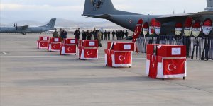 Isparta'da helikopter kazasında şehit olan askerlerin cenazeleri memleketlerine uğurlandı