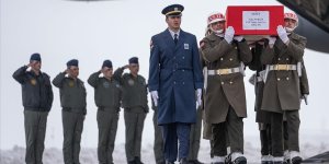 Şehit Astsubay Taha Nergiz, memleketi Erzurum'da son yolculuğuna uğurlandı