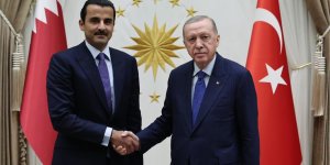 Cumhurbaşkanı Erdoğan Katar Emiri Al Sani ile bir araya geldi