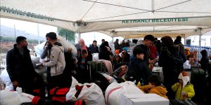 Suriyelilerin Hatay'daki sınır kapılarından ülkelerine dönüşü sürüyor